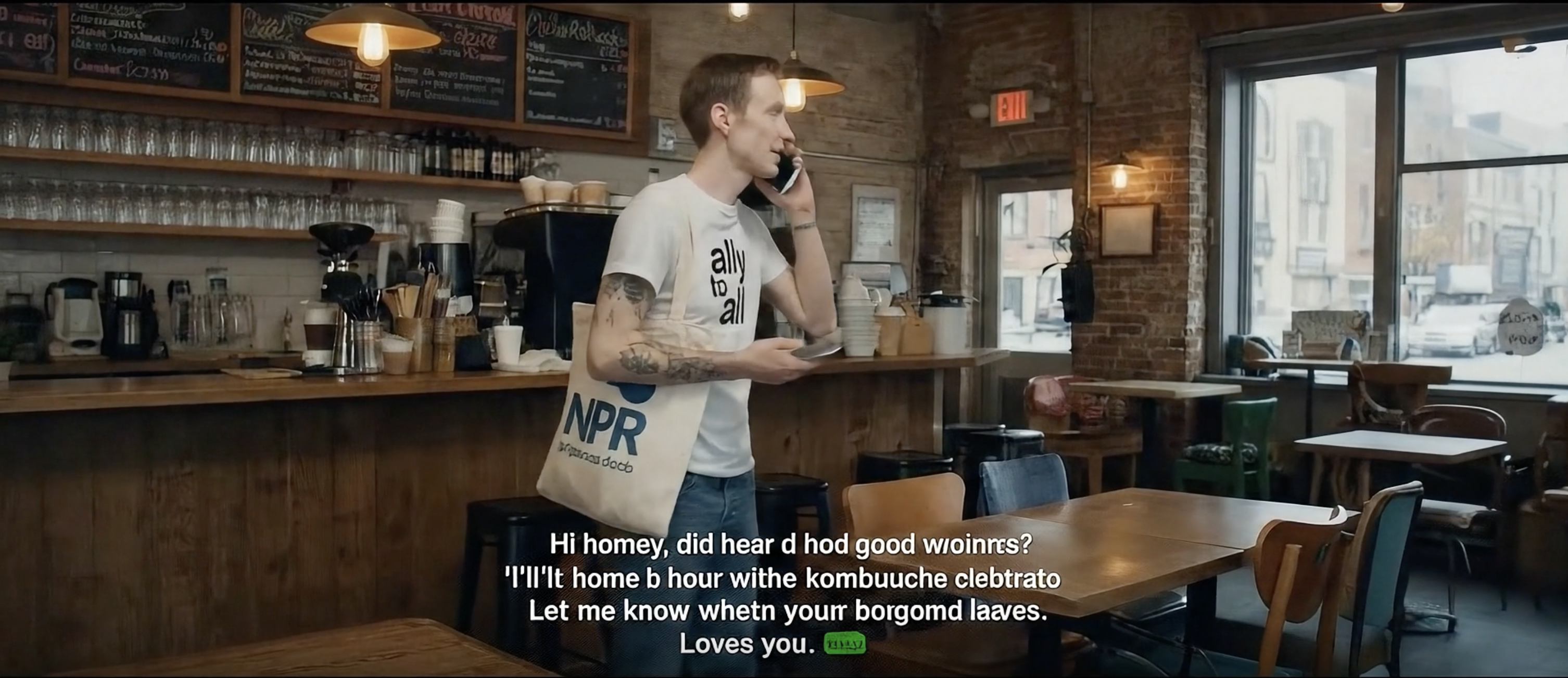 Veo3 Unwanted Subtitles Example